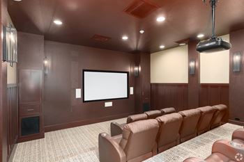 Badger mountain ranch apartments in richland, washington theater room